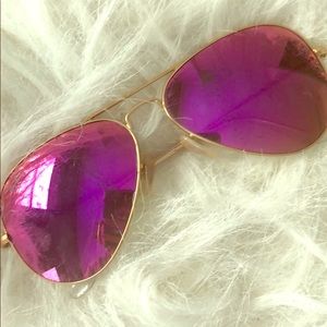 Ray ban pink glasses